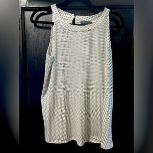 Adrianna Papell Polkadot Dressy Tank